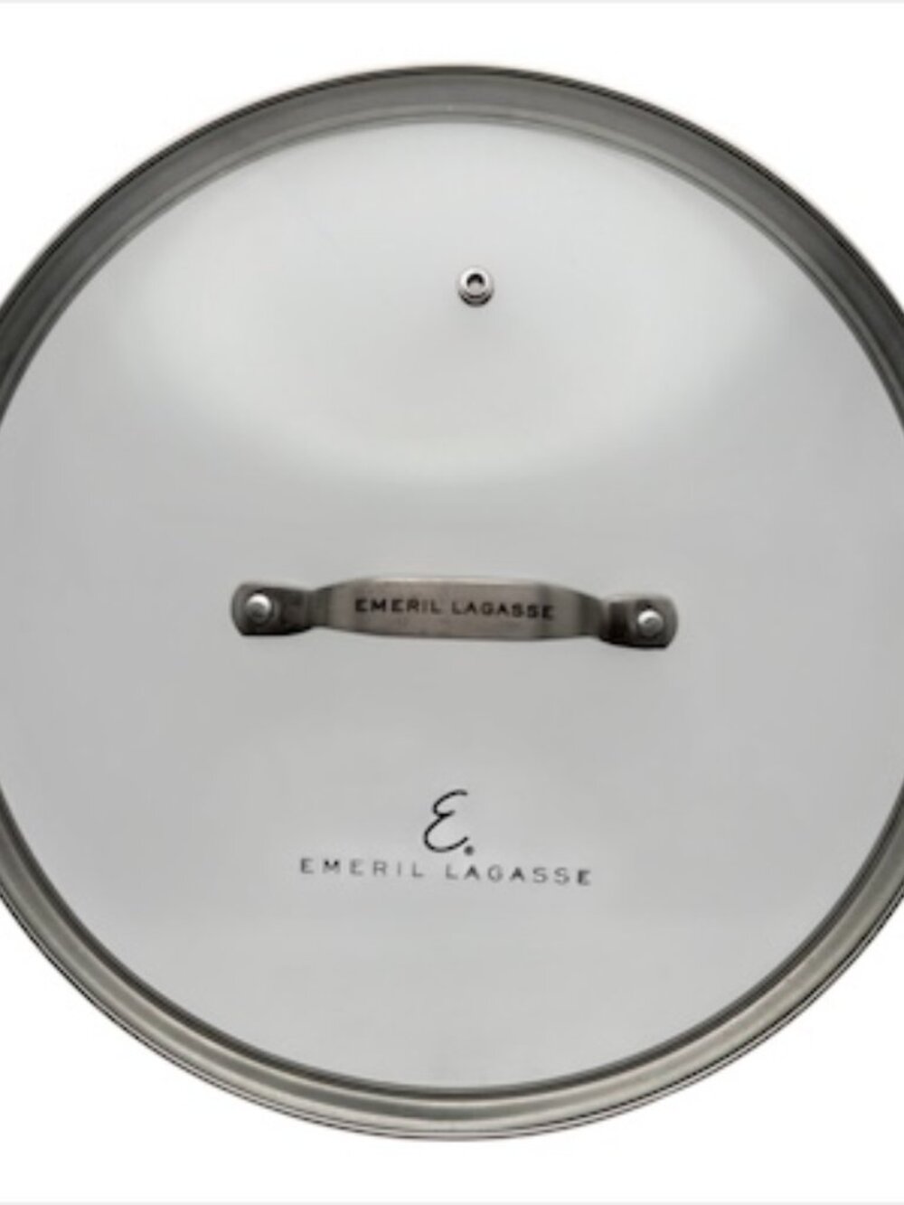 Emeril Lagasse Pro-Clad Vented Glass Pot Pan Lid 11.5" Diameter
